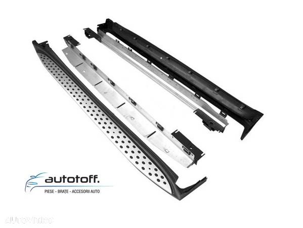 Praguri Mercedes ML W164 (05-11) din aluminiu - 6