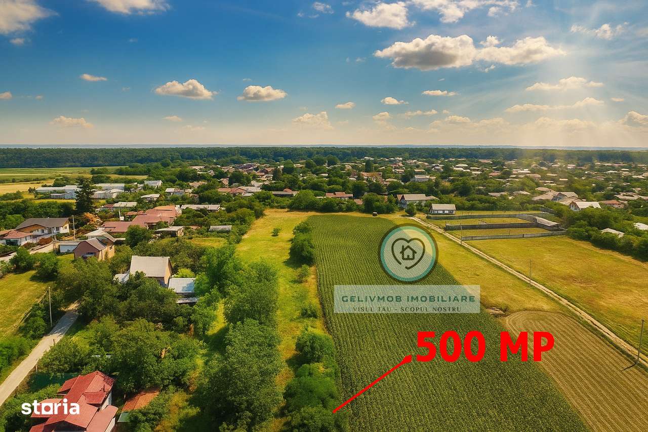 Târgșoru Nou,com A Rahtivani-lot 500 mp-toate utilitățile,lângă pădure - Imagine principală: 5/7