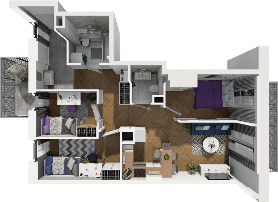 Śródmieście w 16 minut***Promocja***Dwa balkony-0