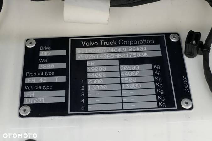Volvo FH 500 / GLOBETROTTER / EURO 6 / 2017 R / - 39