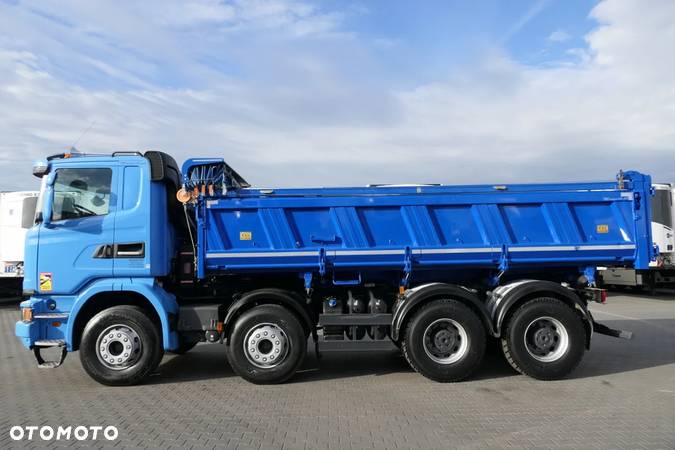 Scania G410 / 8x4 / WYWROTKA 2 STR / MEILLER KIPPER / BORDMATIC / EURO 6 - 19