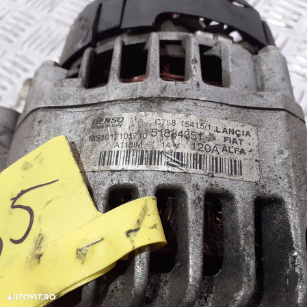 Alternator Alfa Romeo-Fiat-Jeep 2.0 Diesel | 51884351 | 1012101710 - 4