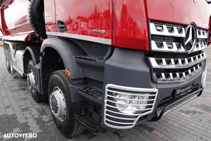 Mercedes-Benz ACTROS 4145 / 8x8 / MANUAL / CANAL SPATE - 12