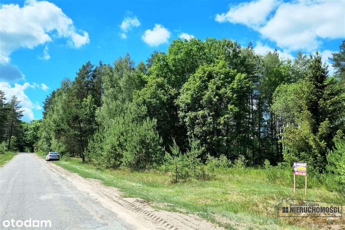 Działka budowlana na skraju wsi, przy lesie. - Pełny obrazek: 5/20