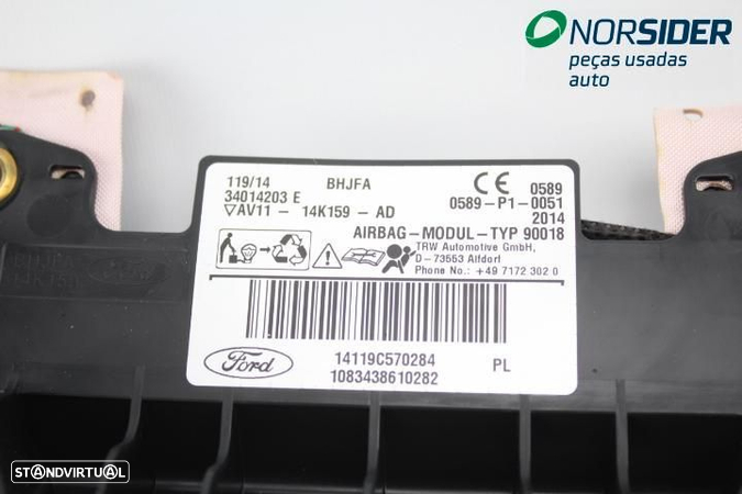 Airbag de cortina frente direito Ford B-Max|12-17 - 3