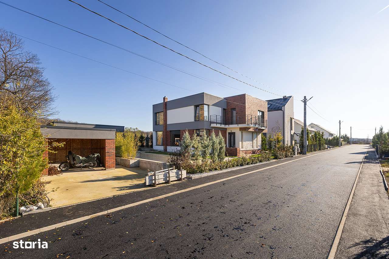 Pădurea Vlăsiei Design Modern Relaxare deplină Vilă cu Piscină-4