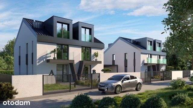 Dom bliźniak w kameralnej inwestycji na Bielanach-0