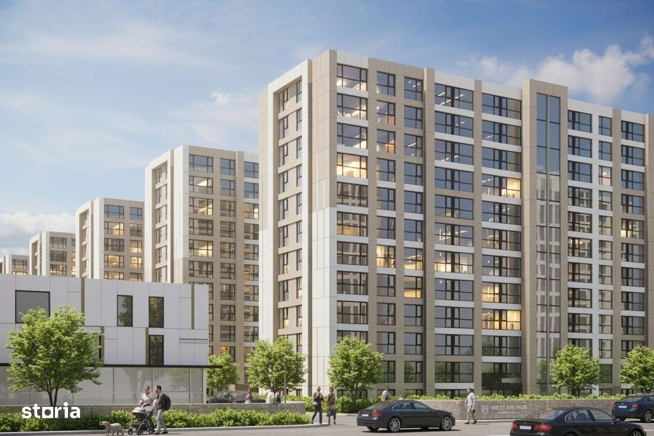 Apartament 3 camere | 2 bai | finisat modern | West Avenue-0