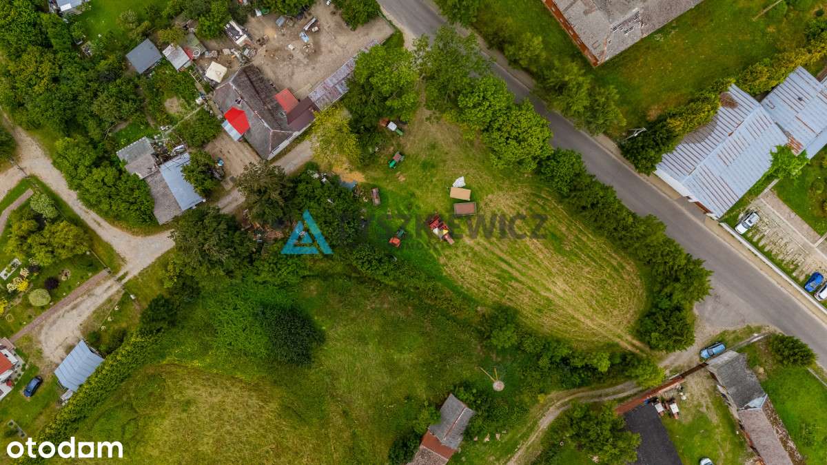 Działka pod agroturystykę – Naćmierz, 2200 m², tyl - Pełny obrazek: 5/5