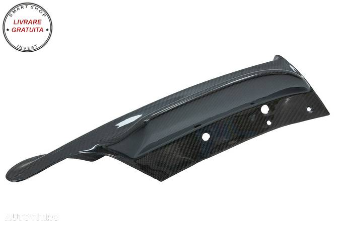 Prelungiri Carbon BMW 3 Series E90 E91 Sedan Touring (2005-2008) pentru Bara Fata - livrare gratuita - 6