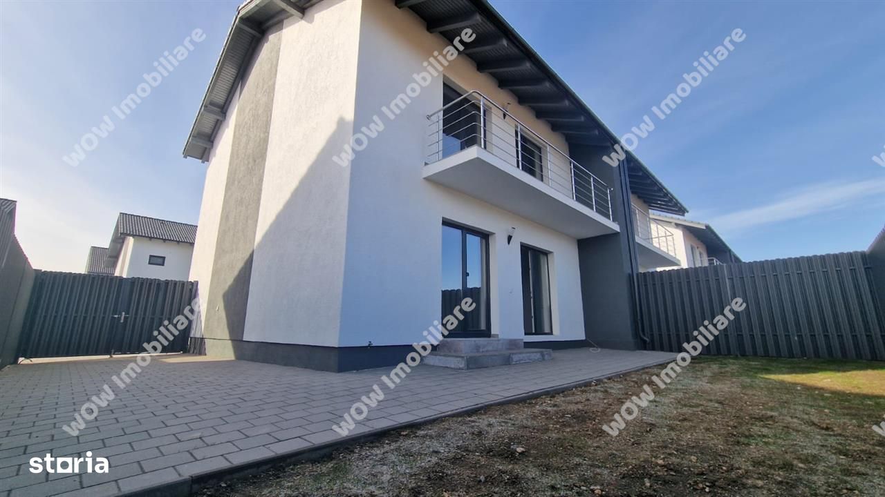 Casa noua 4 camere 2 bai de vanzare in Selimbar, zona Unirii