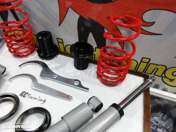 Coilovers Citroen Saxo 96- 04, Peugeot 106 91-05 JOM RED LINE C/2 anos de garantia - 8