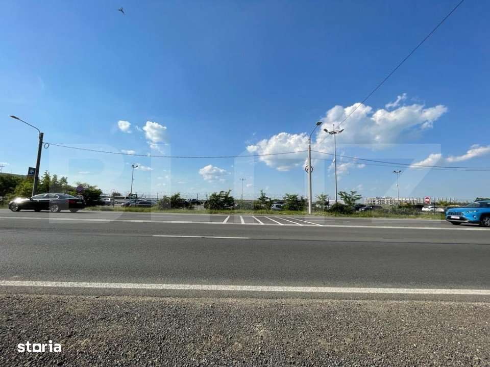 Teren intravilan 8200mp, zona Aeroport, deschidere 77m - Imagine principală: 4/4