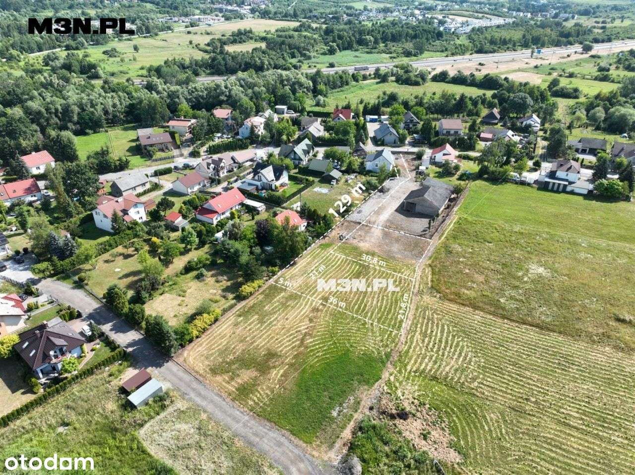 Działka budowlana 7 arów Kraków/Sidzina/Skawina-2