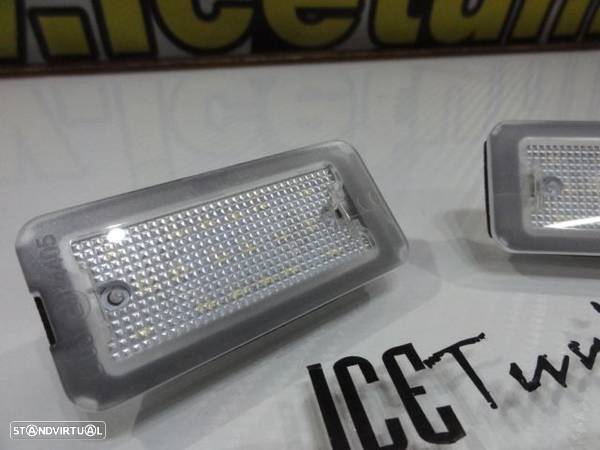 Suporte De Lâmpada De Matricula Com Led Branco Fiat 500 / 500 Abarth / 500 CABRIO 2007-2020 - 4