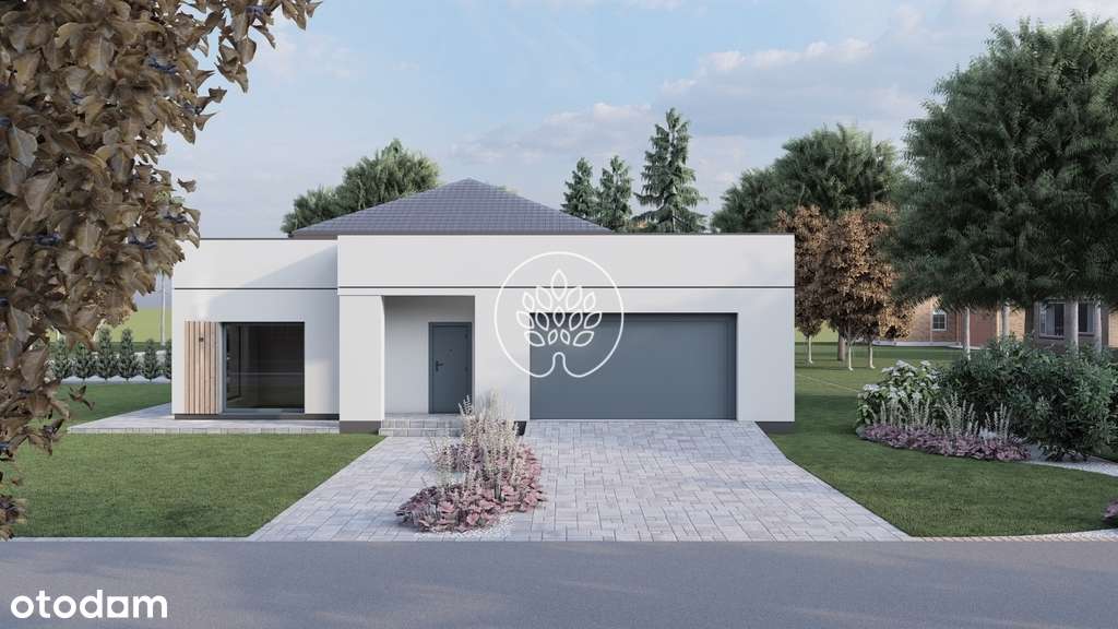 Parterowy dom na Górzyskowie, bliźniak Super układ