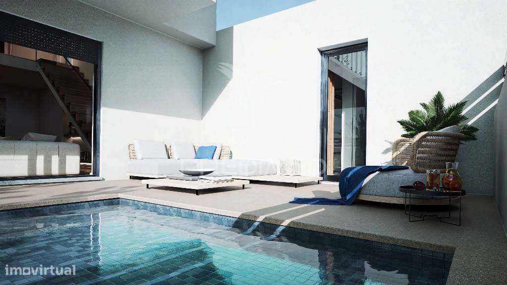 Moradia Isolada Duplex T3, c/Piscina, em Fernão Ferro - Grande imagem: 4/40