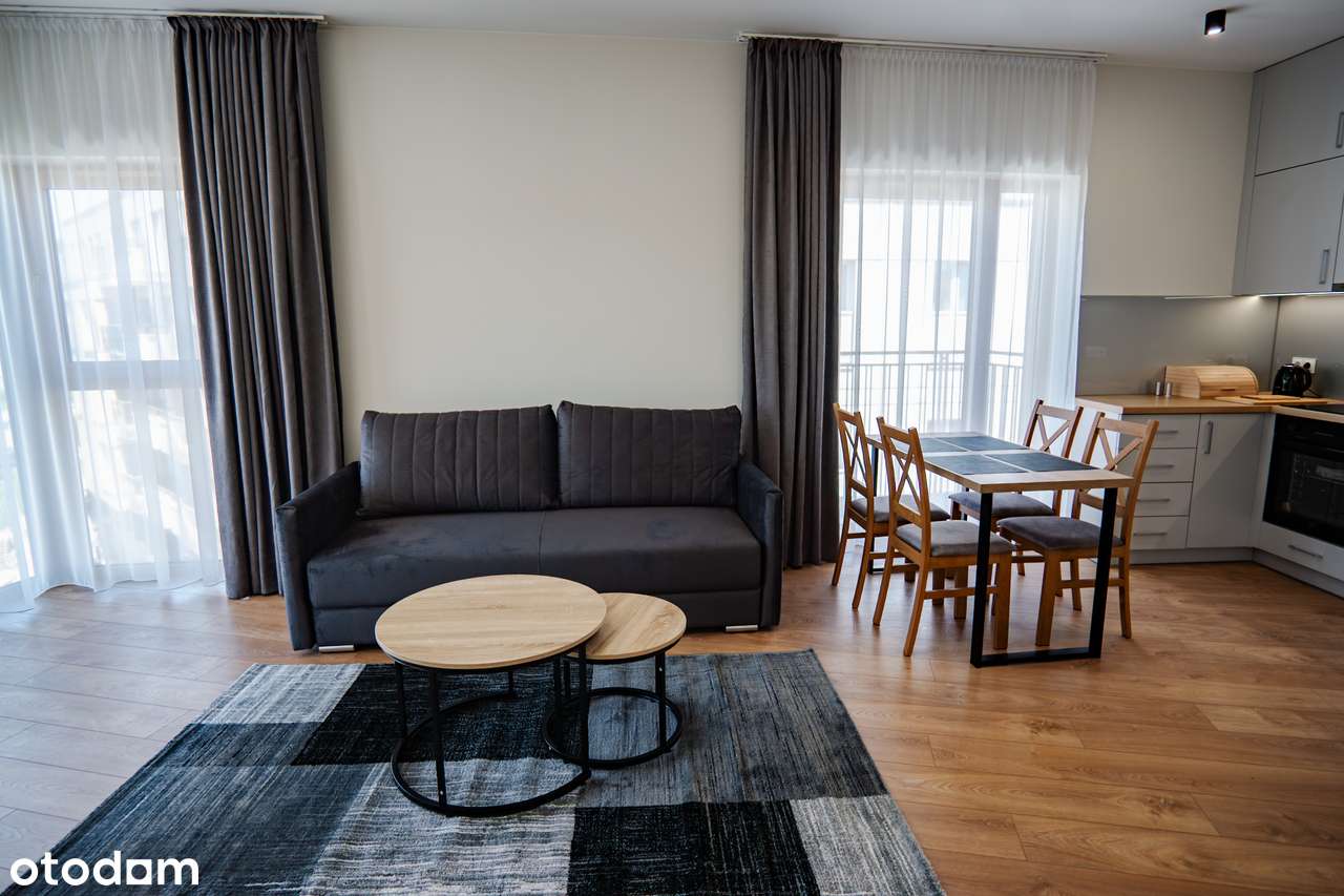 2 pokoje 43m2, w pełni wyposażone, klima. 3, 6, 12 m-cy. Możliwa FV. - Pełny obrazek: 4/20