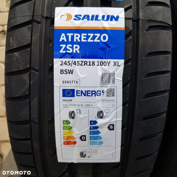 4x 245/45R18 Sailun Atrezzo ZSR Nowy komplet opon letnich Poznań - 2