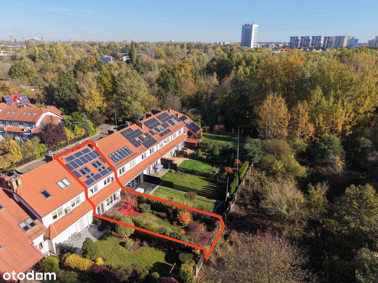 Dom z wyjątkowym ogrodem na zamkniętym osiedlu | balkon | garaż - Pełny obrazek: 4/20