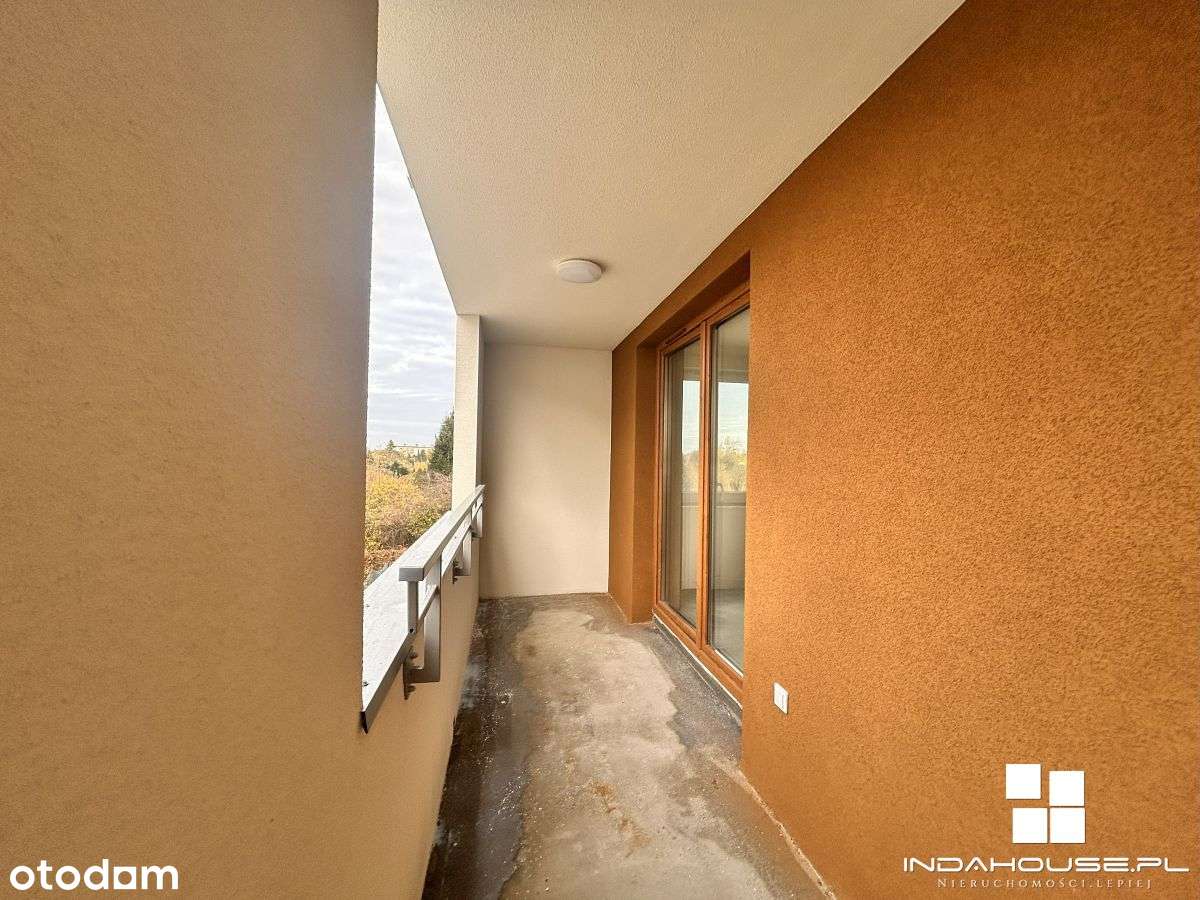 Cesja. Nowe mieszkanie. I p. 2 pokoje, loggia, win-7