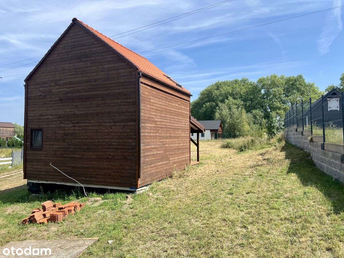 Nowy dom 70 m2 przy jeziorze, działka własnościowa-12