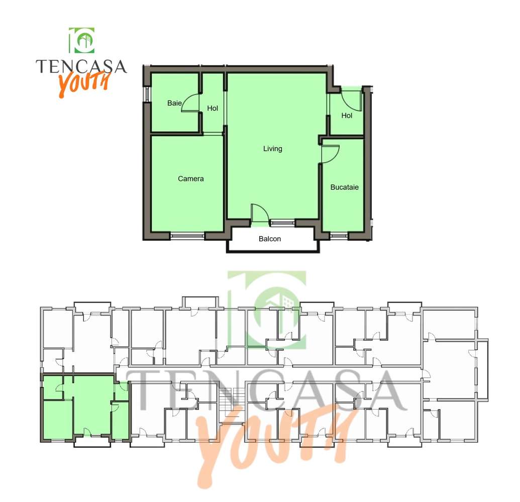 Cehov Rezidențial: 2 Camere | BLOC NOU-6