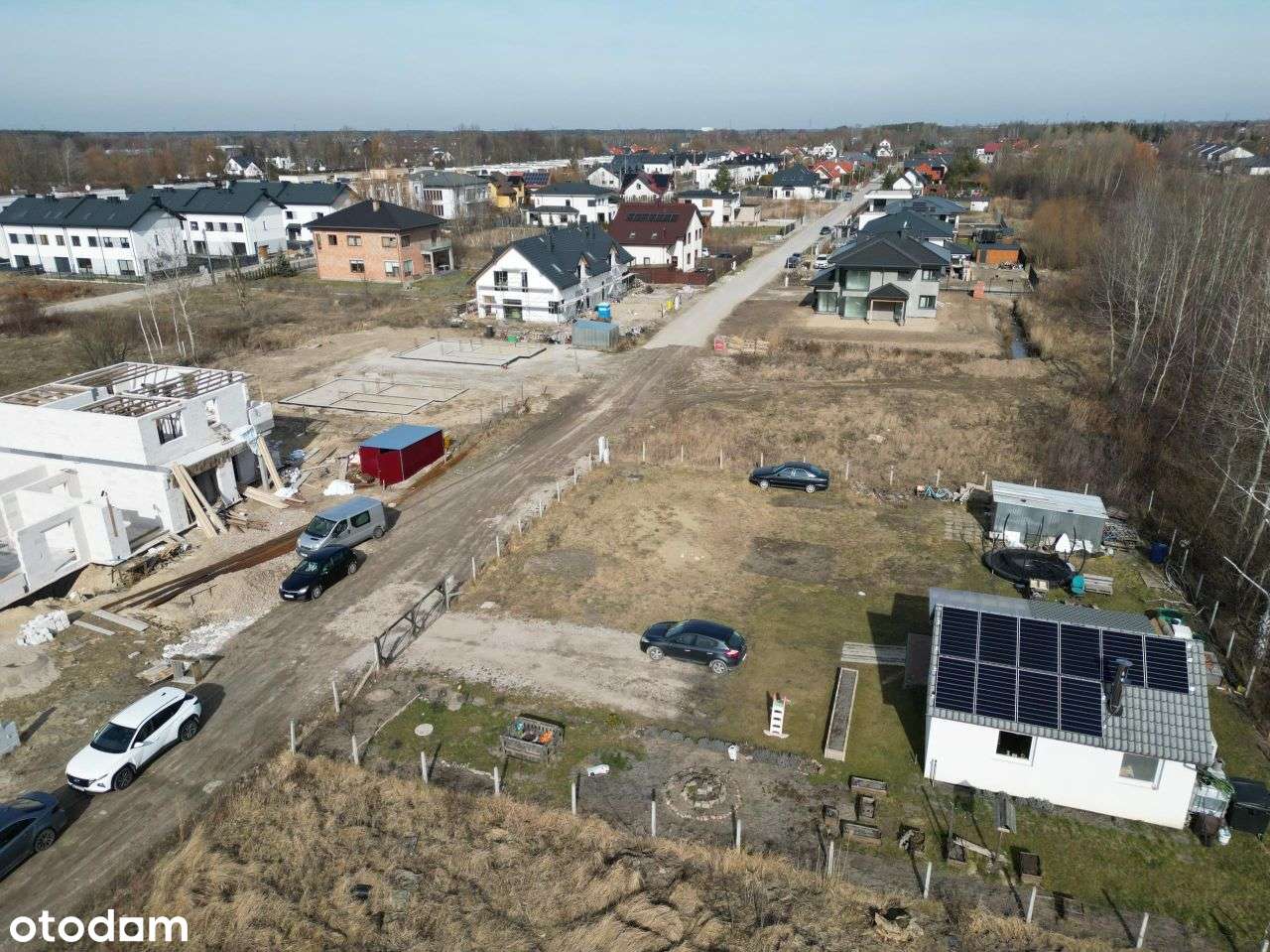 PięknaDziałka985m2 w otulinieLasu.Słupno obokMarek-8