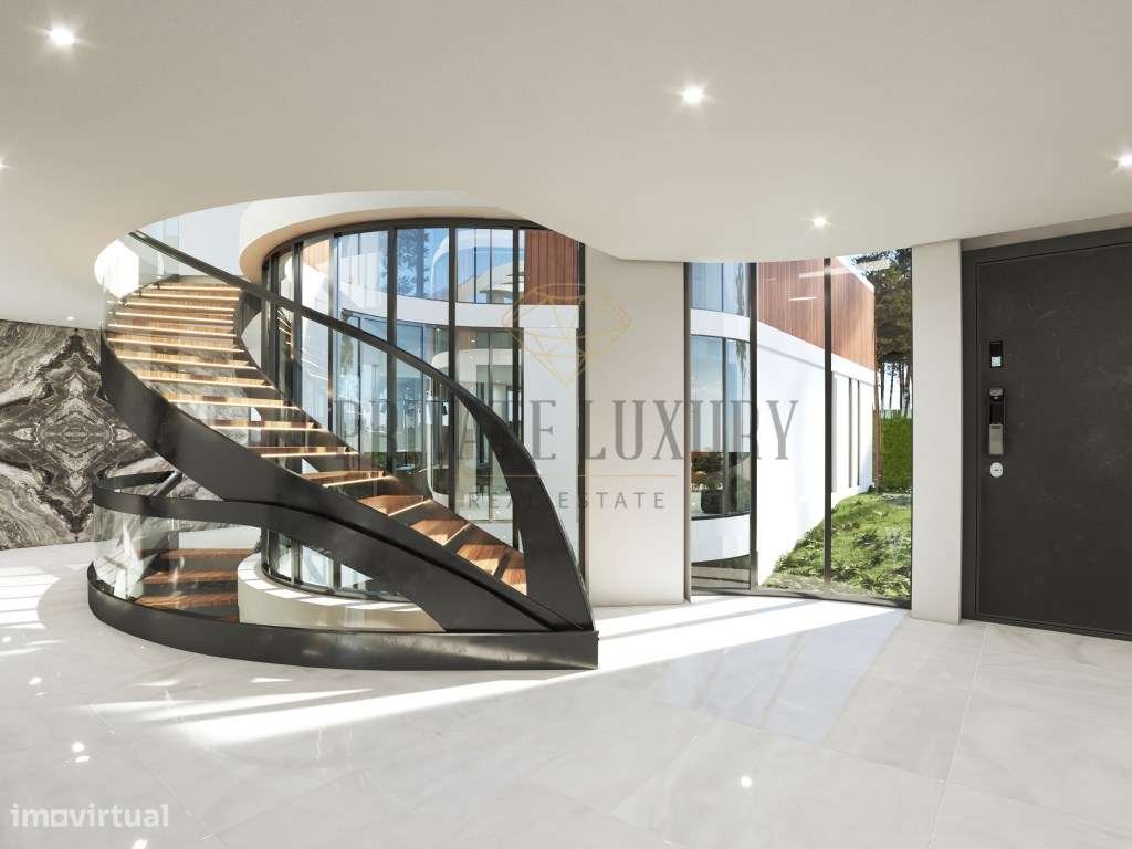 Moradia V6 Herdade da Aroeira, primeira linha golfe, vista lago. - Grande imagem: 3/21