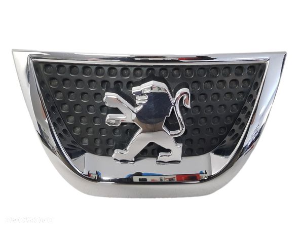 PEUGEOT 3008 I 09- ZNACZEK EMBLEMAT ZDERZAKA 9685973077 ORYGINAŁ - 1