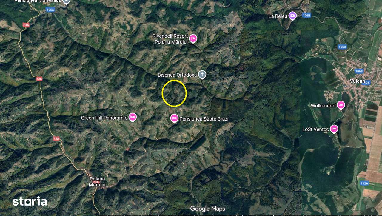 Teren Poiana Marului 4 euro/mp pretabil investitie - Imagine principală: 4/4