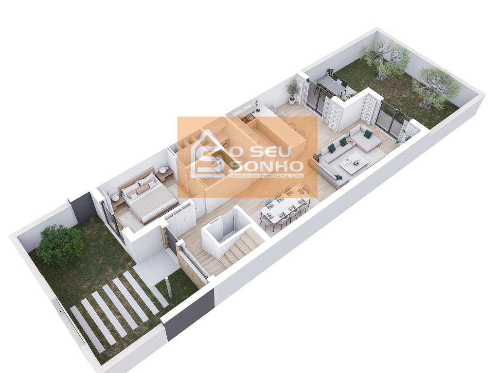 Lote com Projeto Aprovado para Moradia T4 no Centro de São Brás de ...-5