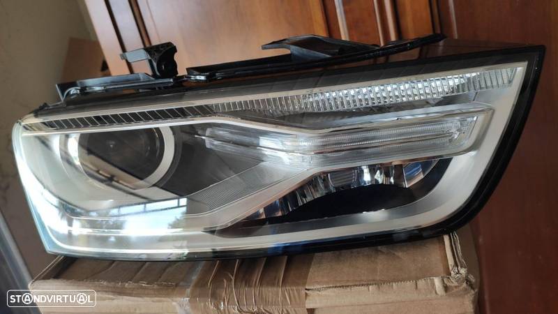 farol direito bi-xenon led Audi Q3 facelift - 2