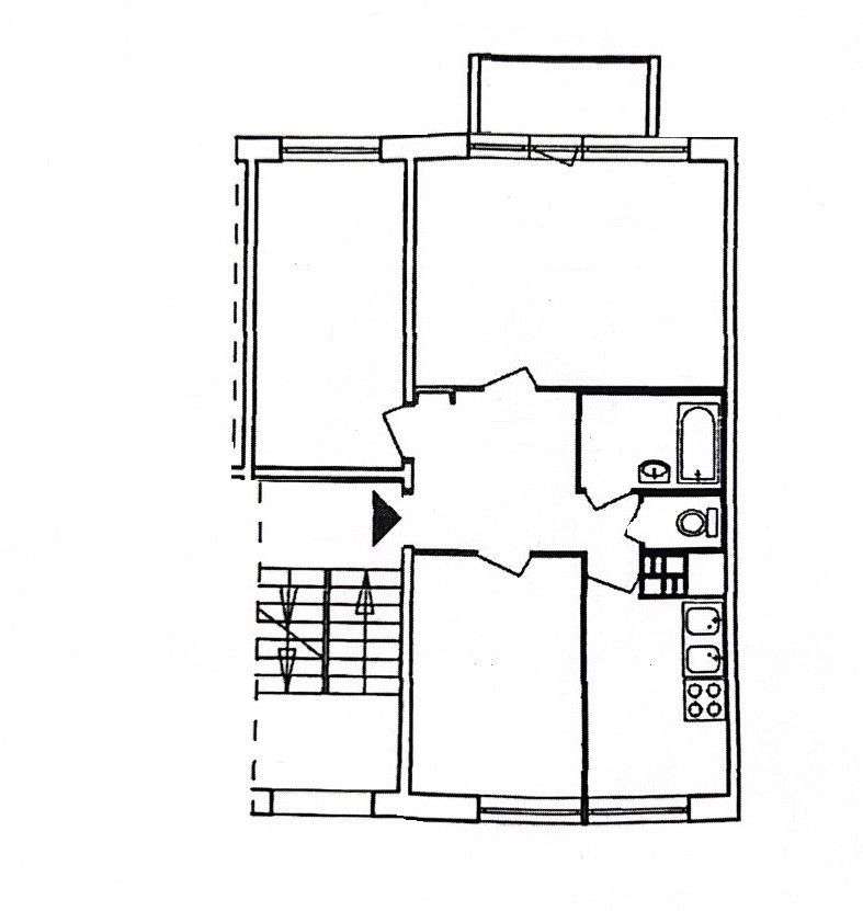 M4 w rozkładzie z balkonem Retkinia-18