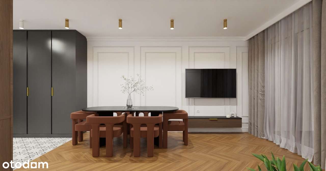 Przestronny salon! 3-pokojowe mieszkanie z dużym balkonem-1