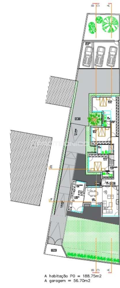 Terreno c/ projeto para 2 moradias geminadas - Aradas - Grande imagem: 1/10
