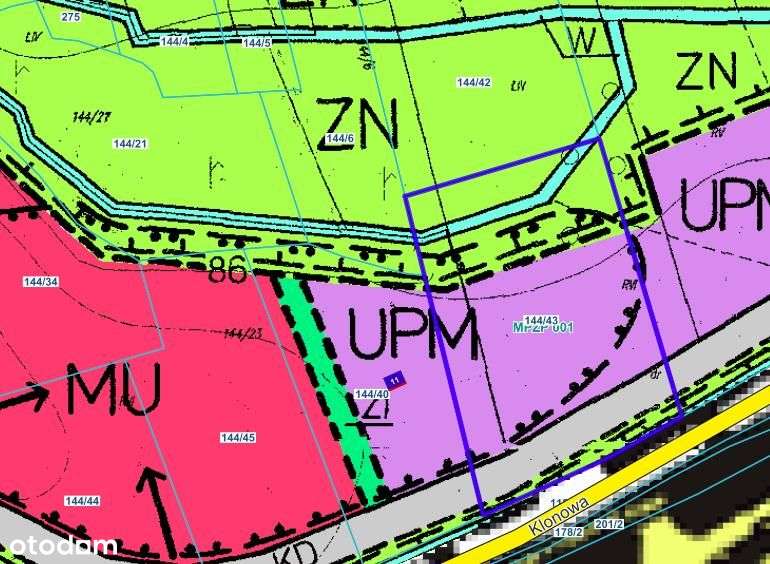 Działka przemysłowa nieopodal węzła Rusocin-5