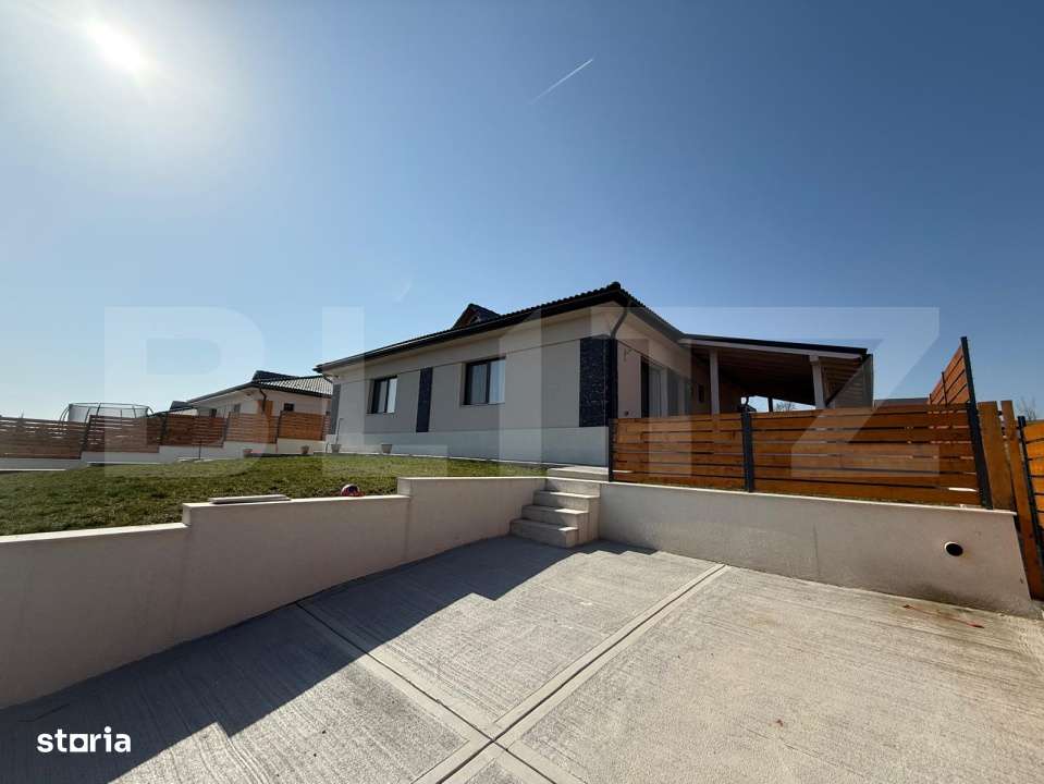 Casa Unifamiliala Noua, 118 mp, Curte 500 mp, Corusu