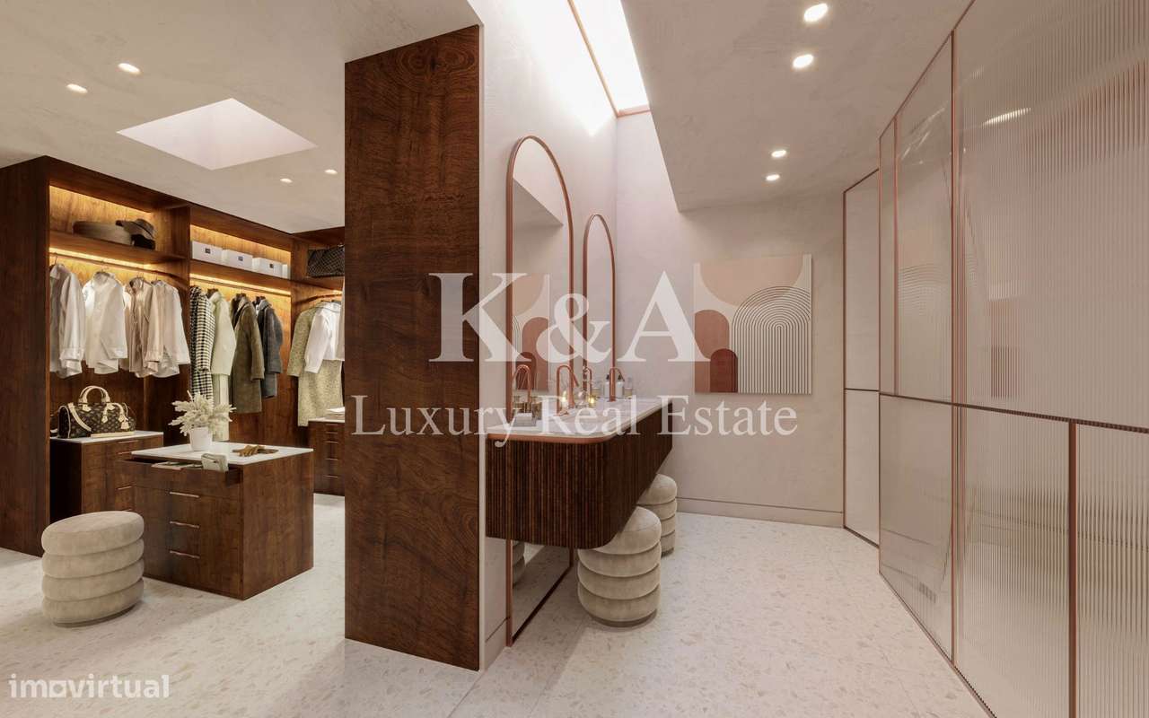Apartamento T5 novo, em condomínio privado, na Foz.-5