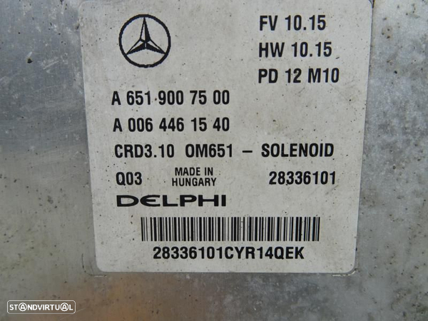 Centralina De Motor Mercedes-Benz C-Class (W204)  A6519007500  / A0064 - 3