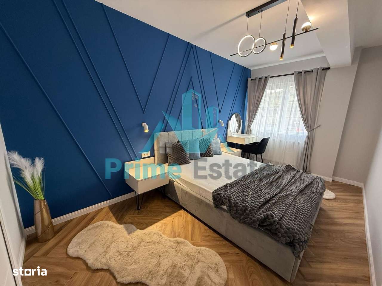 Apartament cu 3 camere cu gradina si parcare ultrafinisatr-1