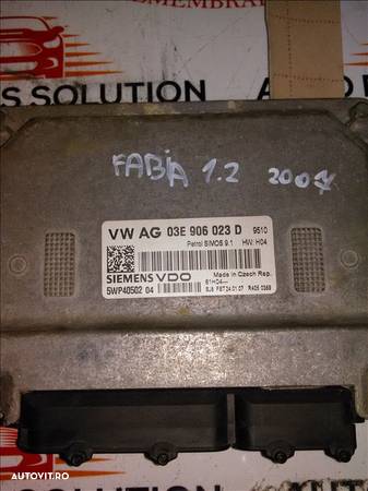 calculator motor skoda fabia 1 - 1