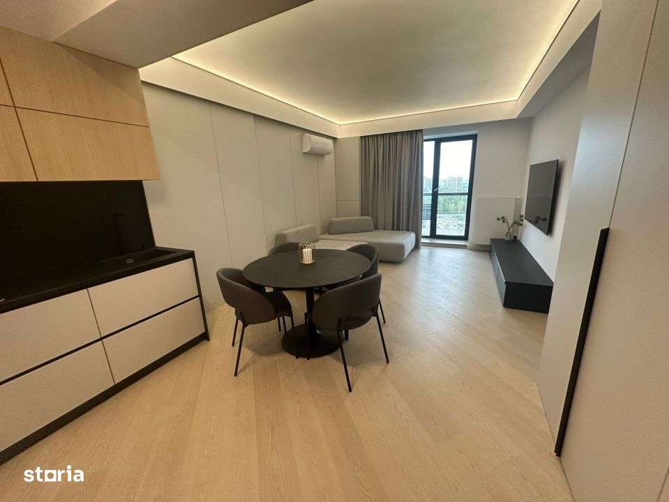 2 Camere Cortina North Aviatiei Pipera Terasa Parcare Design Premium - Imagine principală: 4/19