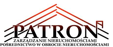 Logo: PATRON  NIERUCHOMOŚCI