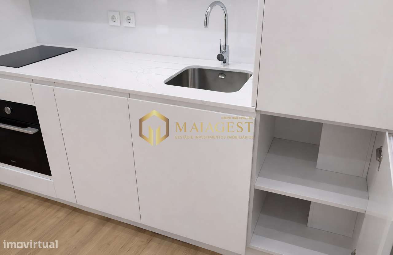 T0 Novo e Moderno com Varanda junto ao Marquês - Grande imagem: 4/12