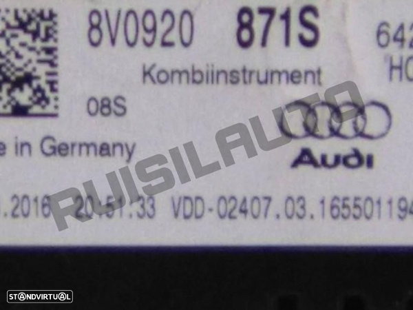 Quadrante 8v092_0871s Audi A3 (8v) [2012_2020] 2.0 Tdi - 7