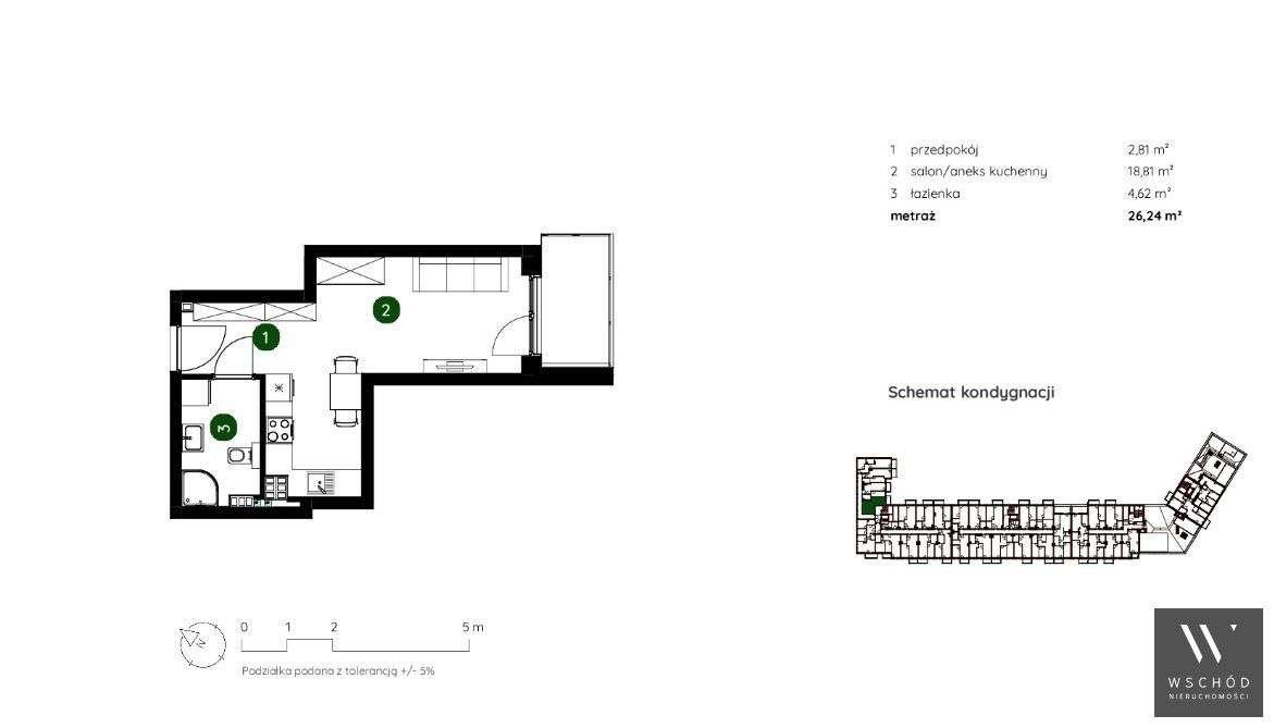 Komfortowa garsoniera + balkon| Promocja-1