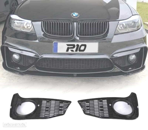 GRELHAS DE FARÓIS PARA BMW E90 E92 E60 NEVOEIRO LOOK M4 - 1