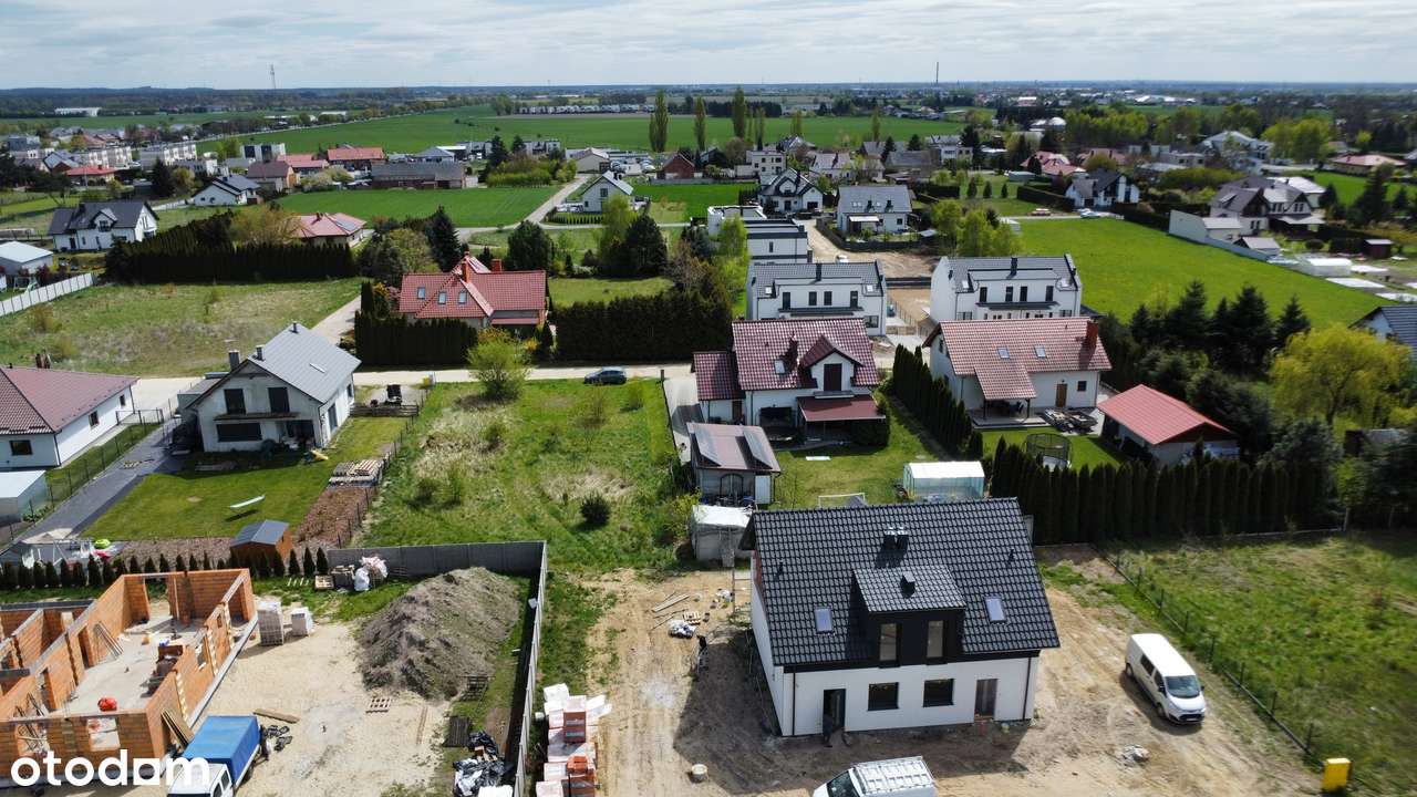 Duża działka pow.800m2, bogaty stan deweloperski, ogrodzenie,ostatni!