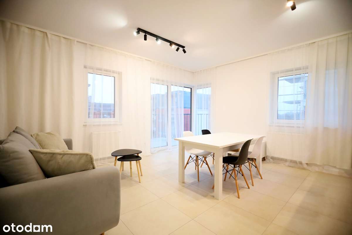 Nowe 3 pokoje, taras, 58 m2, ul. Wieniawskiego 5G, od zaraz! - Pełny obrazek: 3/14